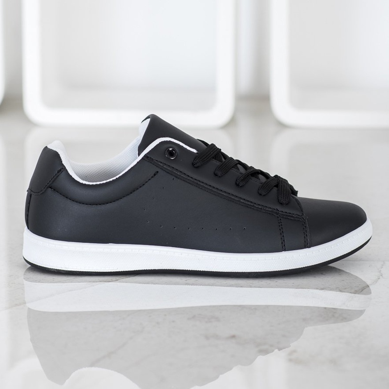 SHELOVET Casual Black Sneakers 1