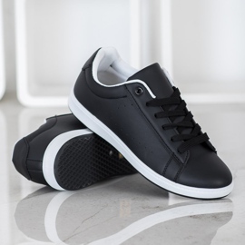 SHELOVET Casual Black Sneakers 2