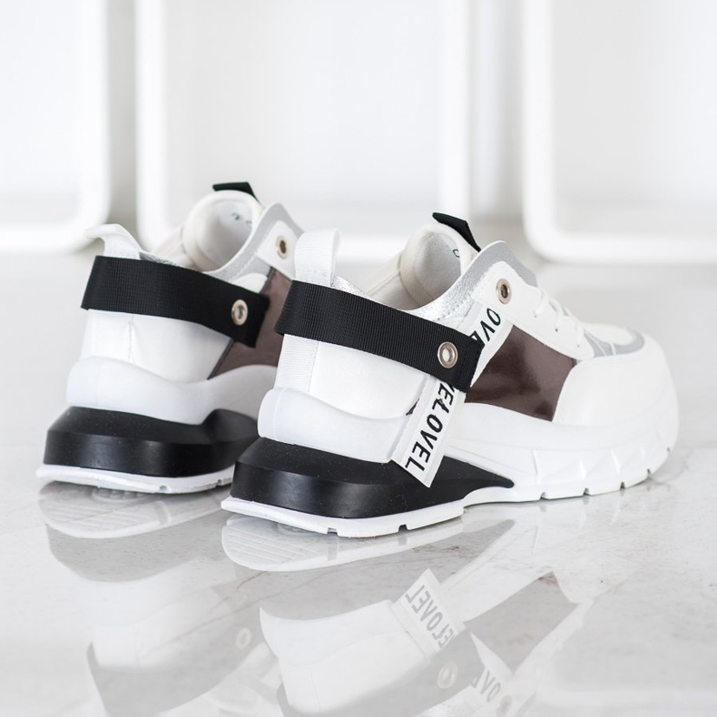 Marquiz Stylish Sneakers white black 1