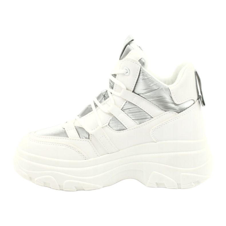 Evento High sports shoes 20BT26-3192 white silver 2 Evento High sports shoes 20BT26-3192 white silver 2