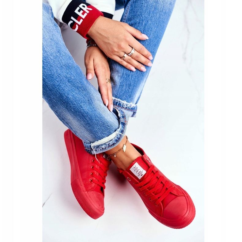 Women's Sneakers Cross Jeans Red DD2R4032 1