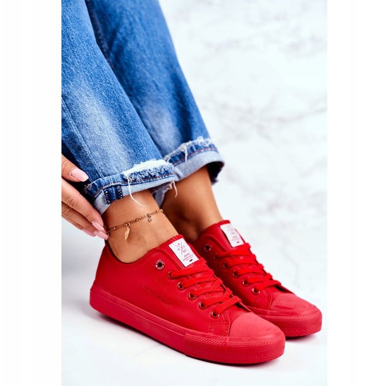 Women's Sneakers Cross Jeans Red DD2R4032 2