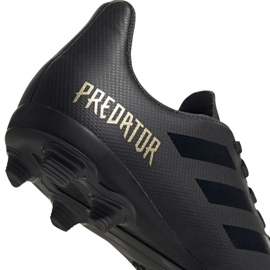 Adidas Predator 19.4 FxG Jr EF8989 football boots black 3