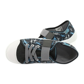 Befado children's shoes 251Y155 blue grey 6