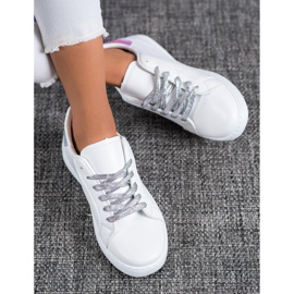 SHELOVET Fashionable Sports Shoes white 1 SHELOVET Fashionable Sports Shoes white 1