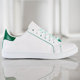 SHELOVET Fashionable Sports Shoes white green 2 SHELOVET Fashionable Sports Shoes white green 2