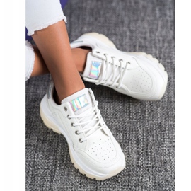 SHELOVET Eco Leather Sneakers white 2 SHELOVET Eco Leather Sneakers white 2