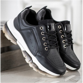 SHELOVET Eco Leather Sneakers black 2