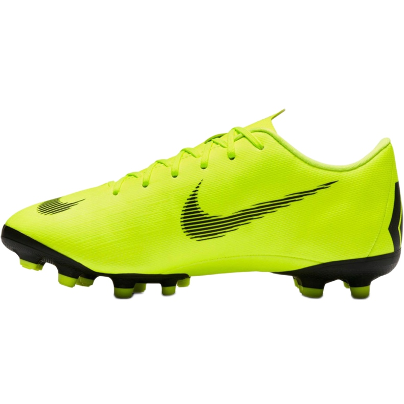 Nike Mercurial Vapor 12 Academy Mg Jr AH7347 701 soccer shoes yellow 2