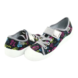Befado children's shoes 251Q137 black grey multicolored 2