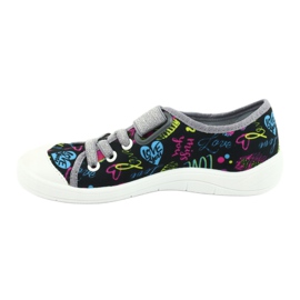 Befado children's shoes 251Q137 black grey multicolored 1