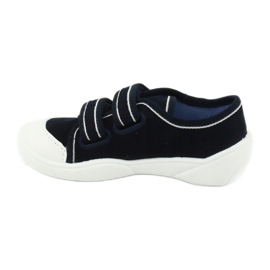 Befado children's shoes 907P118 white navy blue 2