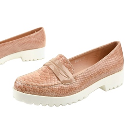 RS-WED2 beige slip-on shoes brown 1