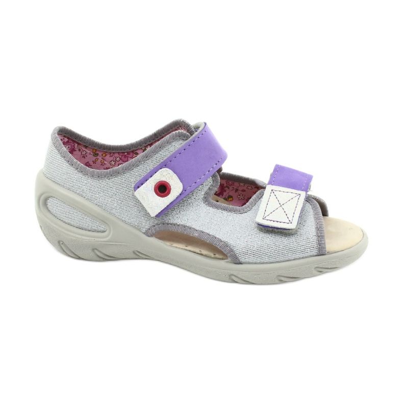 Befado children's shoes 065X144 purple grey 2