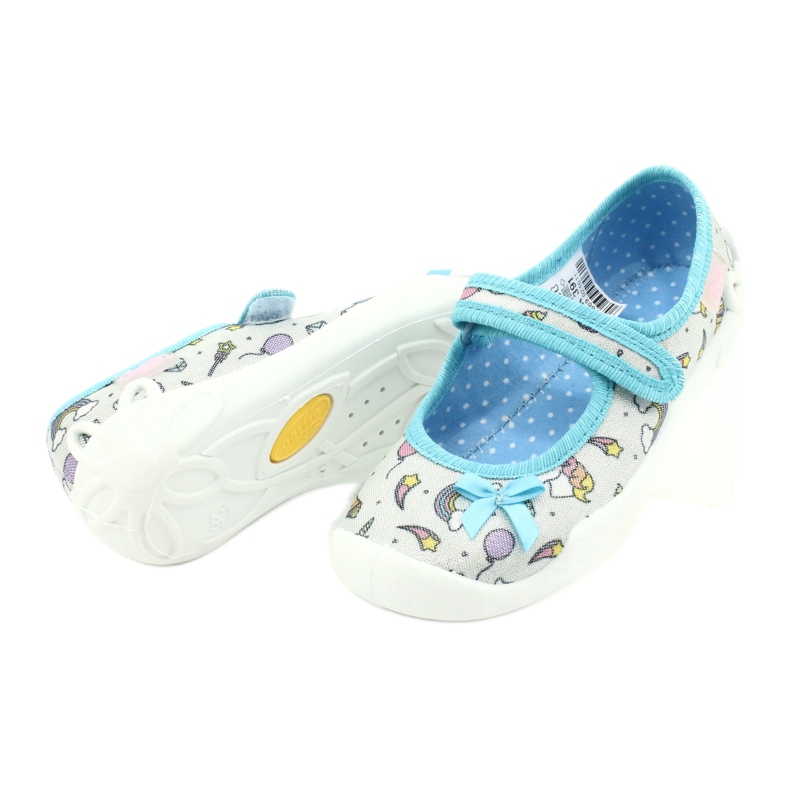 Befado children's shoes 114X391 blue grey 4