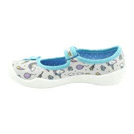 Befado children's shoes 114X391 blue grey 2