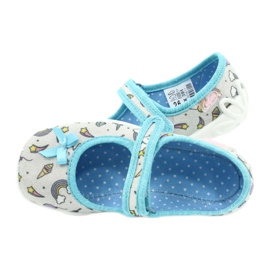 Befado children's shoes 114X391 blue grey 5