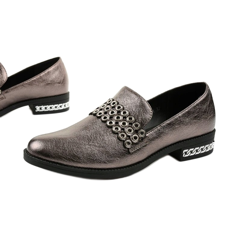 Gray women's shoes C18-6251 grey 1