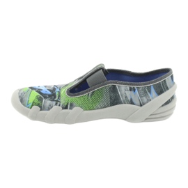 Befado children's shoes 290Y210 blue grey multicolored green 1