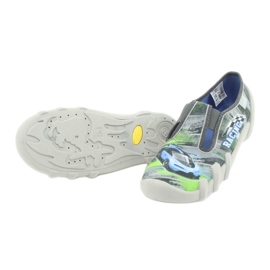 Befado children's shoes 290Y210 blue grey multicolored green 2