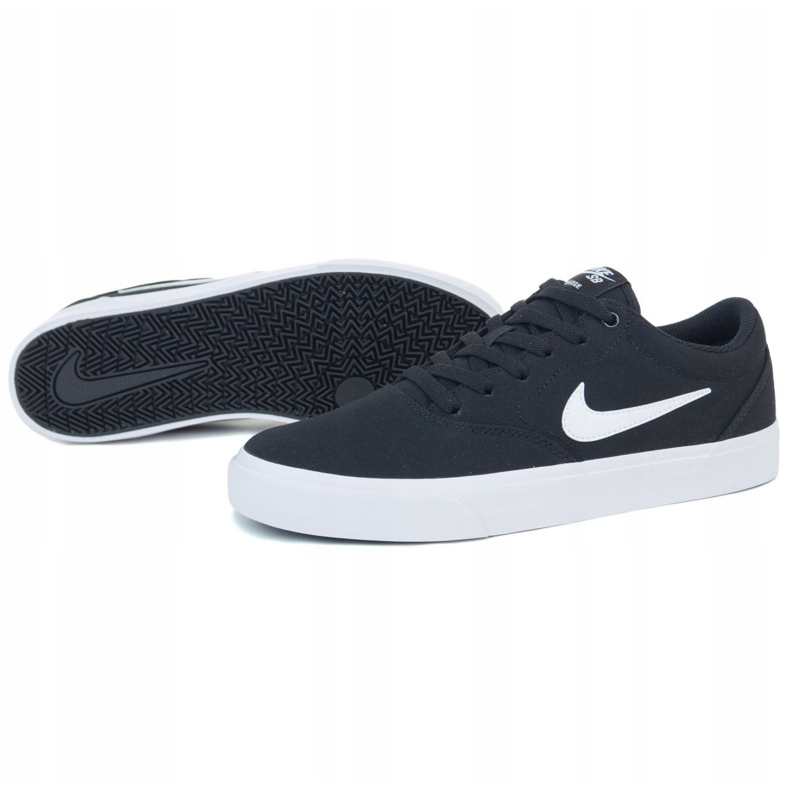 Nike Sb Charge Slr M CD6279-002 shoe white black 1 Nike Sb Charge Slr M CD6279-002 shoe white black 1