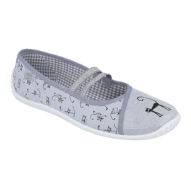 Befado youth shoes 345Q163 black grey 1
