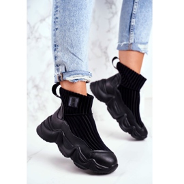 Women's High Sport Shoes Big Star Black GG274607 1 Women's High Sport Shoes Big Star Black GG274607 1