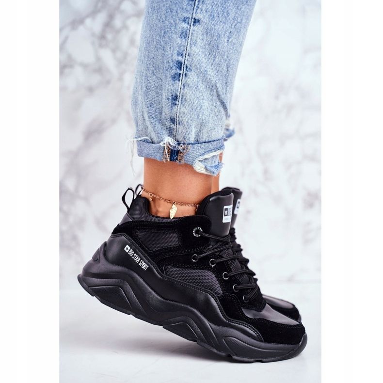 Women's Sport Shoes Big Star Black GG274644 1 Women's Sport Shoes Big Star Black GG274644 1