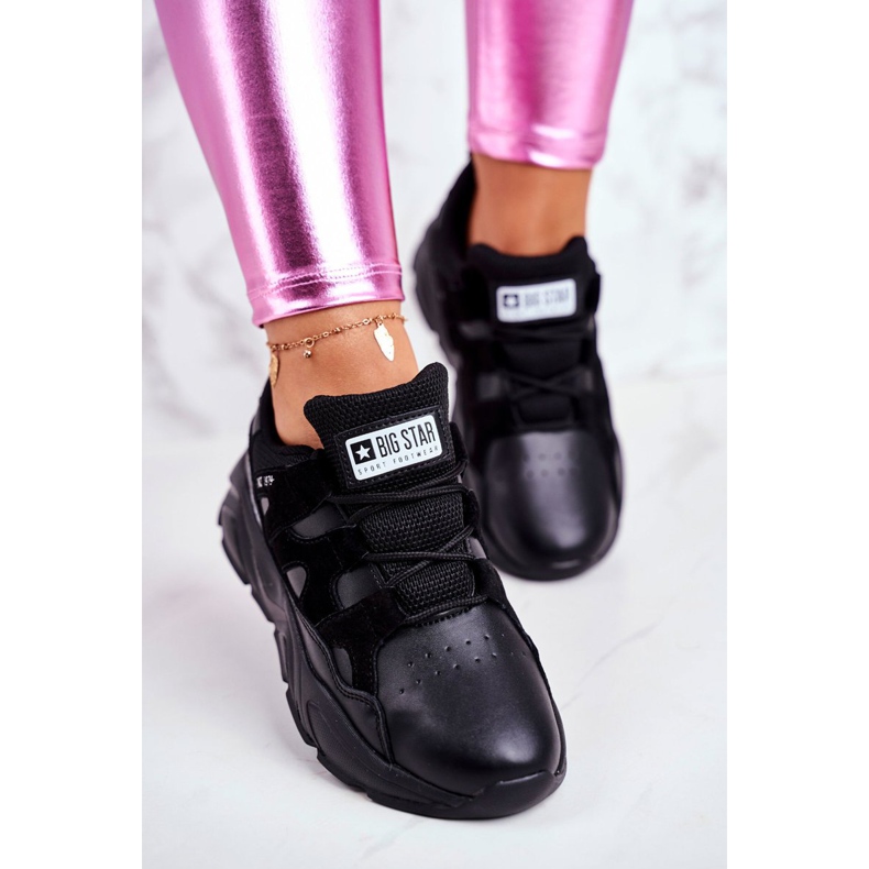 Women's Sport Shoes Big Star Black GG274636 2