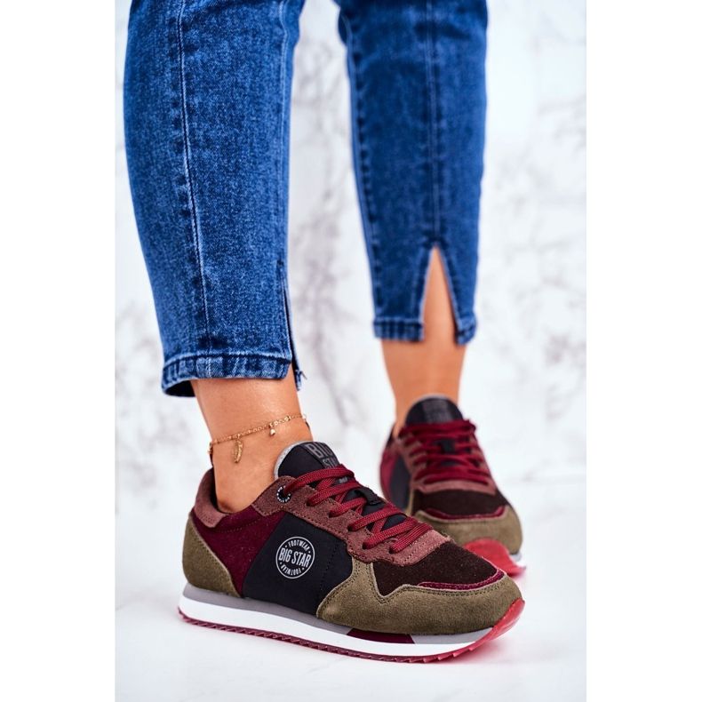 Youth Sports Big Star Gray and Claret GG274459 red grey 1