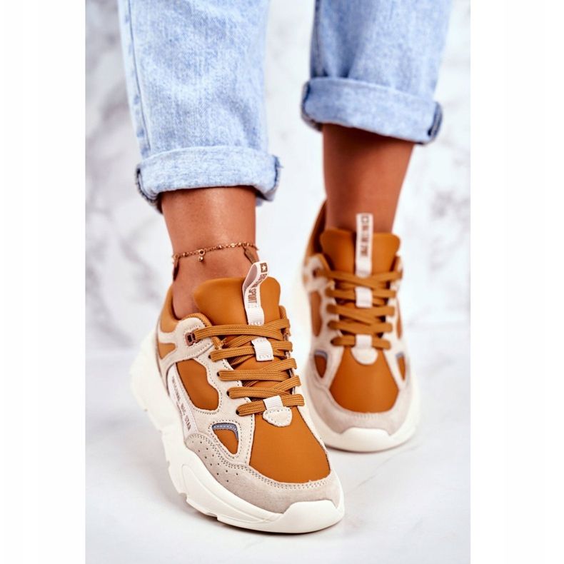 Women's Sneakers Big Star Beige GG274653 2