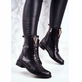 Women's Boots Nicole Leather Black 2593 1