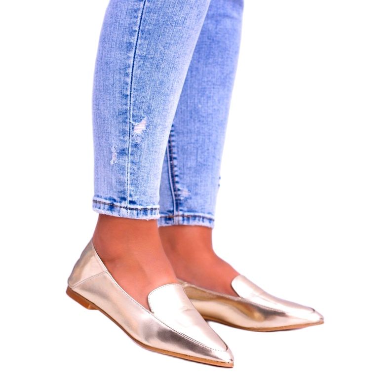 Golden Mirror Women's Loafers Lu Boo Mireldo 3