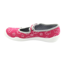 Befado children's shoes 114Y310 pink silver grey 3