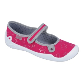 Befado children's shoes 114Y310 pink silver grey 1