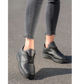 SHELOVET Sneakers On The Platform black 1