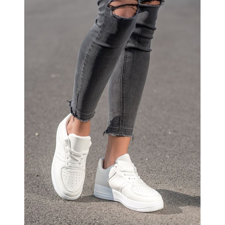 SHELOVET Sneakers On The Platform white 1