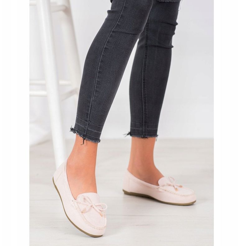 Super Me Suede loafers beige 1