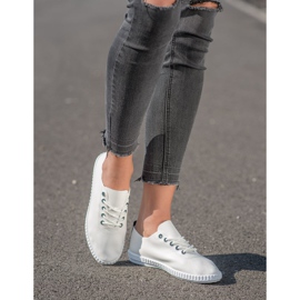 SHELOVET Light Sneakers With Eco Leather white 1