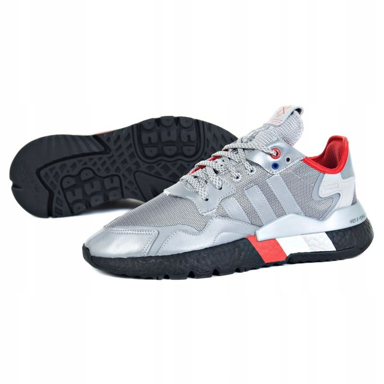 Adidas Nite Jogger M FV3787 shoes silver grey 1