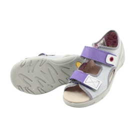 Befado children's shoes 065X144 purple silver grey 4