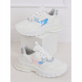 White sports shoes BH003 White 1