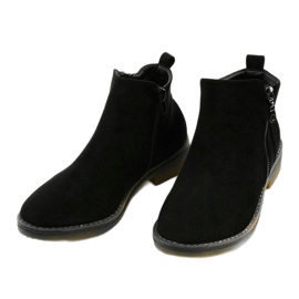 Black flat boots Amar insulated Jodhpur boots 2
