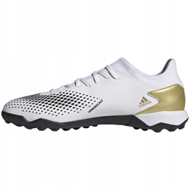 Adidas Predator 20.3 L Tf M FW9189 football boots navy blue, white, gold white 2