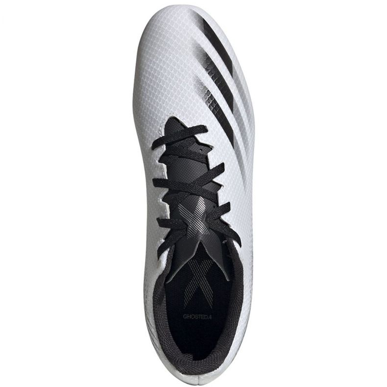 Adidas X GHOSTED.4 FxG M FW6783 football boots white, white, black white 1