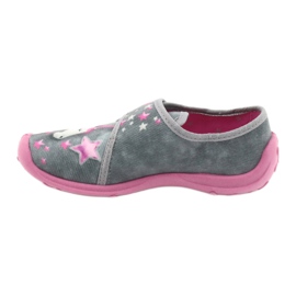 Befado children's shoes 560X117 pink silver grey 1