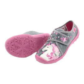 Befado children's shoes 560X117 pink silver grey 3