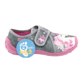 Befado children's shoes 560X117 pink silver grey 5