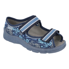 Befado children's shoes 969Y159 navy blue blue 1