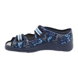 Befado children's shoes 969Y159 navy blue blue 2